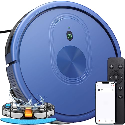 Robot Vacuum and Mop Combo, 3 in 1 Mopping Robotic Vacuum with Schedule, App/Bluetooth/Alexa