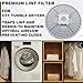 Premium Lint Filter Replacement for CTT Tumble Dryers – High-Efficiency Mesh Screen for Optimal Fluff and Lint Removal