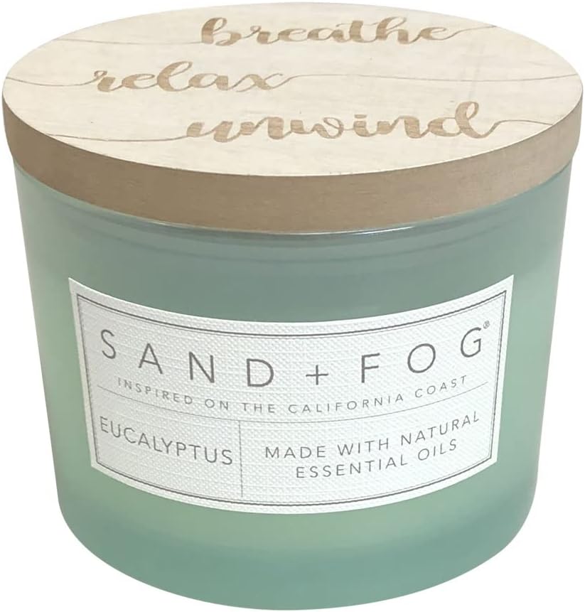 Sand + Fog Scented Candle Eucalyptus Additional Scents