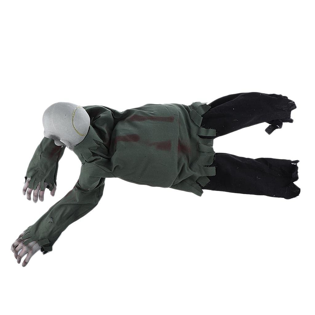 B Baosity Zombie Chauve et Rampant Effrayant d'halloween Animé
