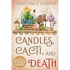 Candles, Cacti and Death Audiolibro Por Constance Barker arte de portada