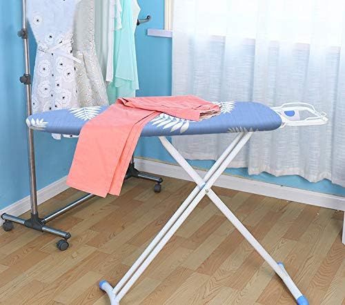 Image of SheeChung Ironing Board Cover and Pad 15 x 49 Inch,Iron Board Cover with Elastic Edge & Adjustable Fastener,4 Layers Covers Resist Scorching and Staining Extra Thick Padding