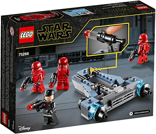 LEGO Star Wars TM 75266 Star Wars Sith Troopers Battle Pack Playset with Battle Speeder, The Rise of Skywalker Movie Collection