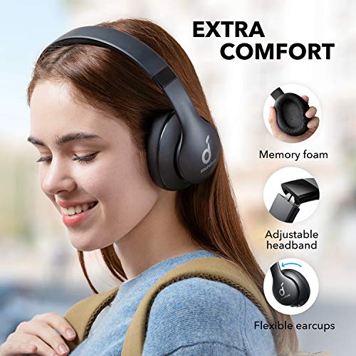 Image of Soundcore ANKER Life 2 Neo Bluetooth Wireless Over Ear Headphone with Mic (Black)