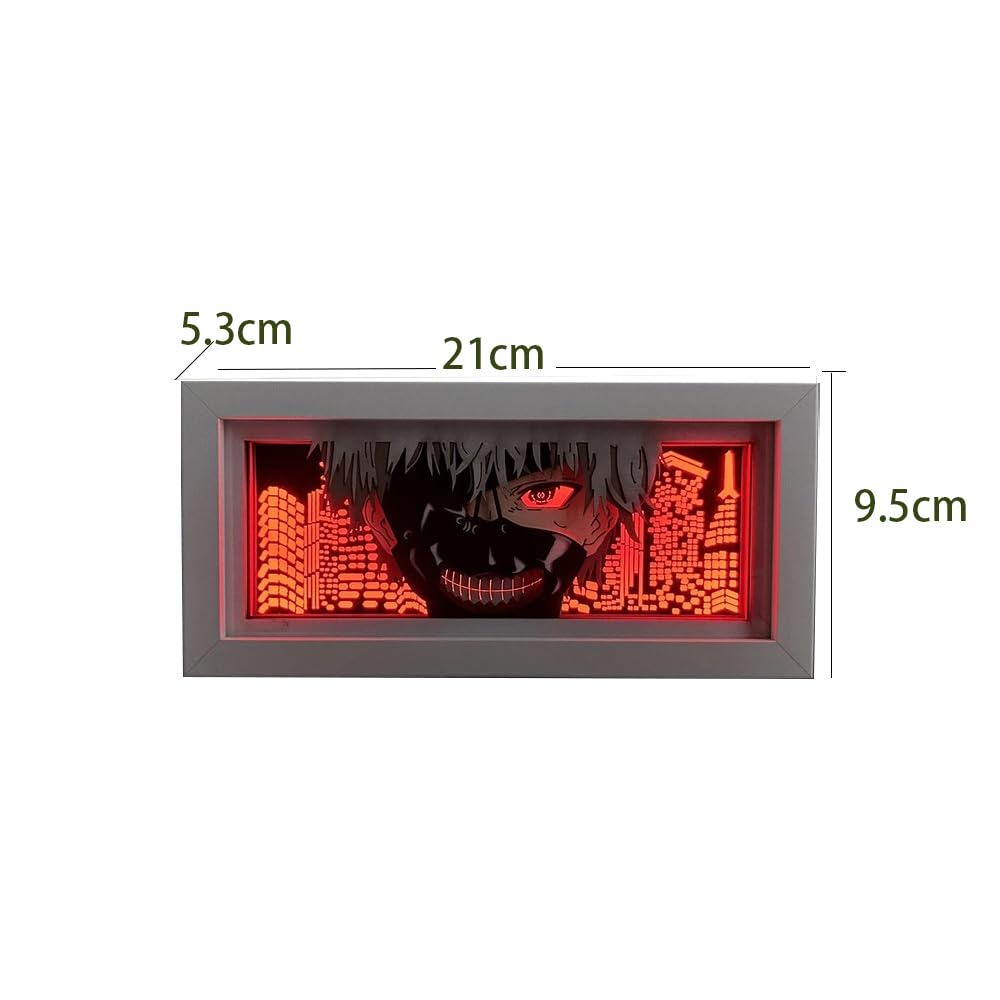 Mirror Wind JQGO Lampade 3D Illusione Ottica Luce Notturna Con Lampada