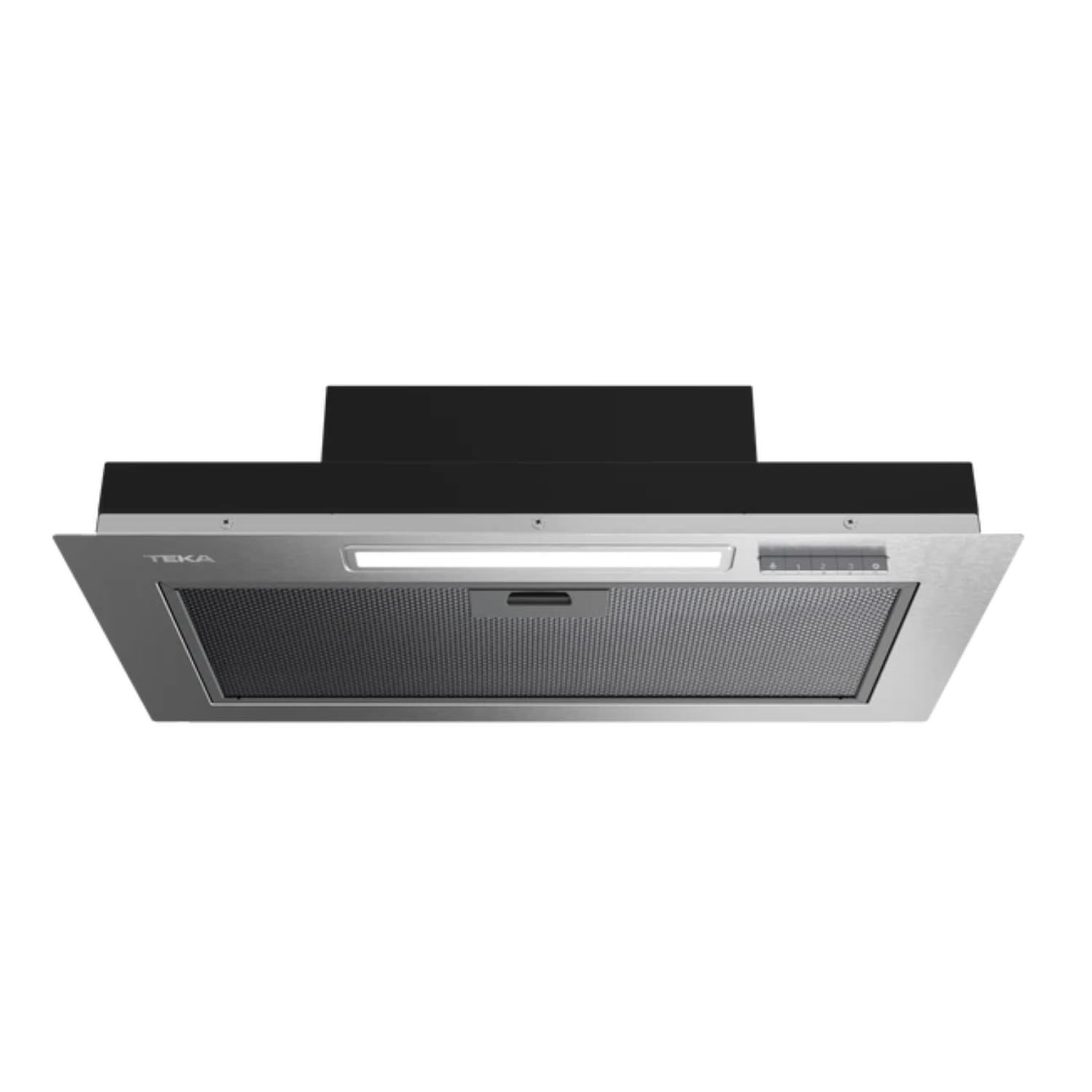 TEKA Campana Extractora Integrada 60 cm, 3 Velocidades, Iluminación LED, Filtros Metálicos, Un Motor, Extracción máx. 316 m3/h, Acero Inoxidable, GFI 63030 Kos SS
