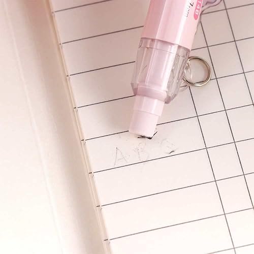 Miniatura 5 de 2 lápices mecánicos Kawaii Sakura de dibujos animados de oso mecánico de 0.020 in0.028 in, lápices automáticos, herramienta de escritura, escuela,