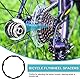 Fahrrad Kassette Spacer 3 Pcs 1mm+1.5mm+2mm Fahrrad Schwungrad Nabe Spacer Radsport Tretlager Achse Unterlegscheibe Dichtung