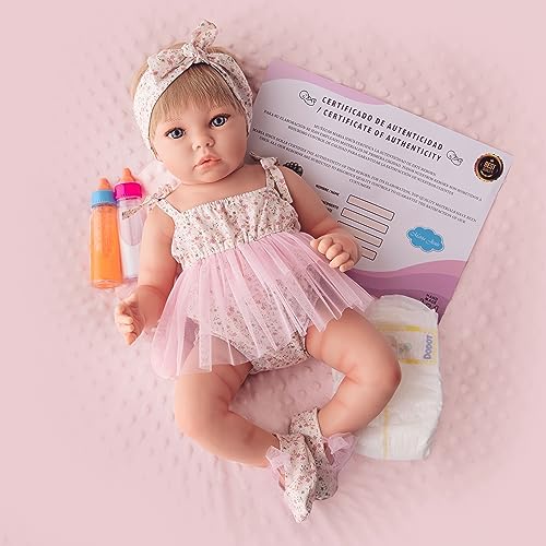 MARÍA JESÚS bambola reborn femmina 2KG e 52CM