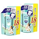 超消臭 抗菌ビーズ 部屋干しDX 花とおひさまの香り 詰め替え 大容量 約1.8倍 (760mL) × 2個