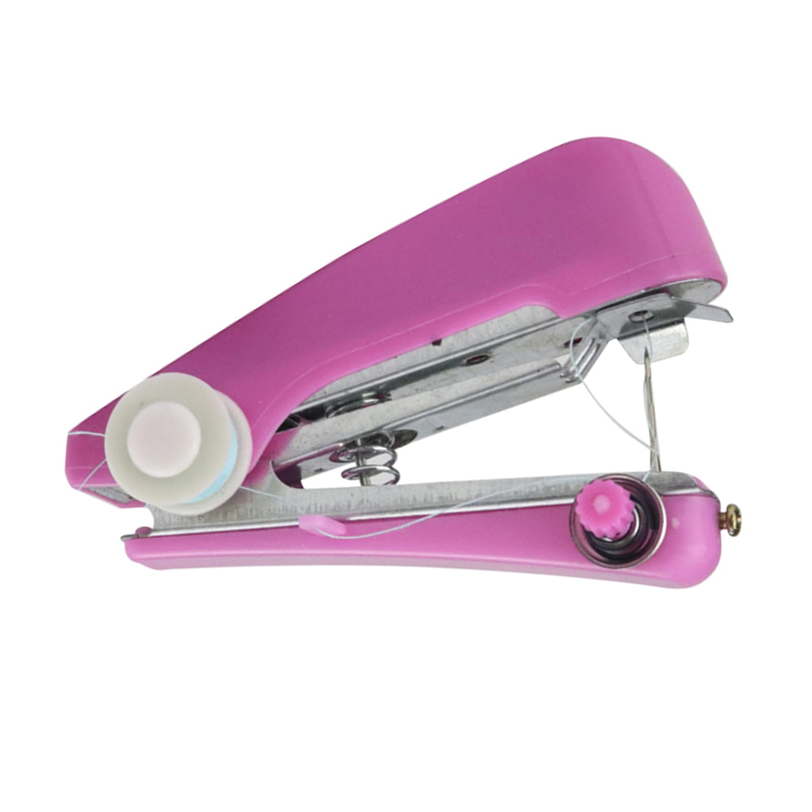 NEWFT Portable Sewing Machine Manual Handheld Sewing Machine Fast Stitching for Beginner Adult Household Repair Home Tool