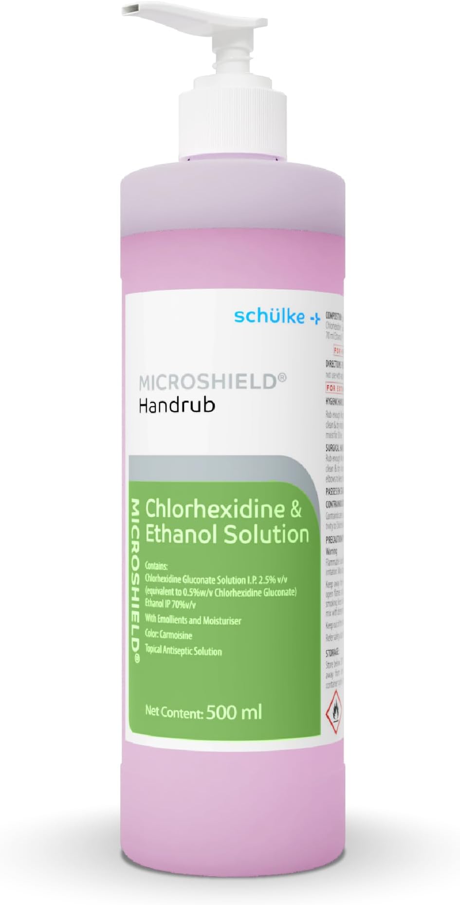 Handrub 500ml (CHG + Ethanol) - Pack Of 1