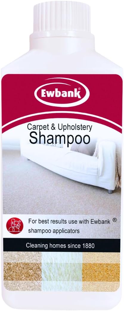00280 Carpet Shampoo for The Cascade Carpet Shampooer, Leaving Clean Fresh Smelling Carpets, For use with Ewbank EW0250 & EW0280 Carpet Shampooers, 500 ml Carpet Shampoo