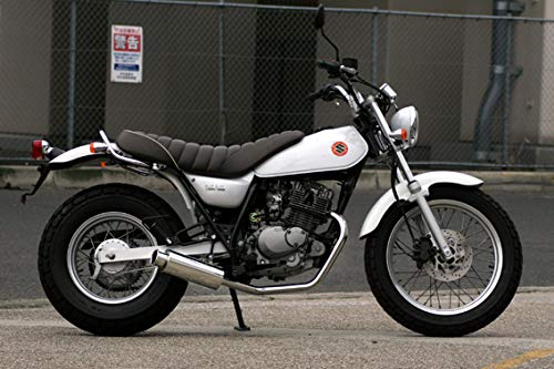 Realize スズキ バンバン200 100φ砲弾SUS Type3マフラー Amazon | HMS スズキ バンバン200 (BA-NH41A) 2002年～2006年