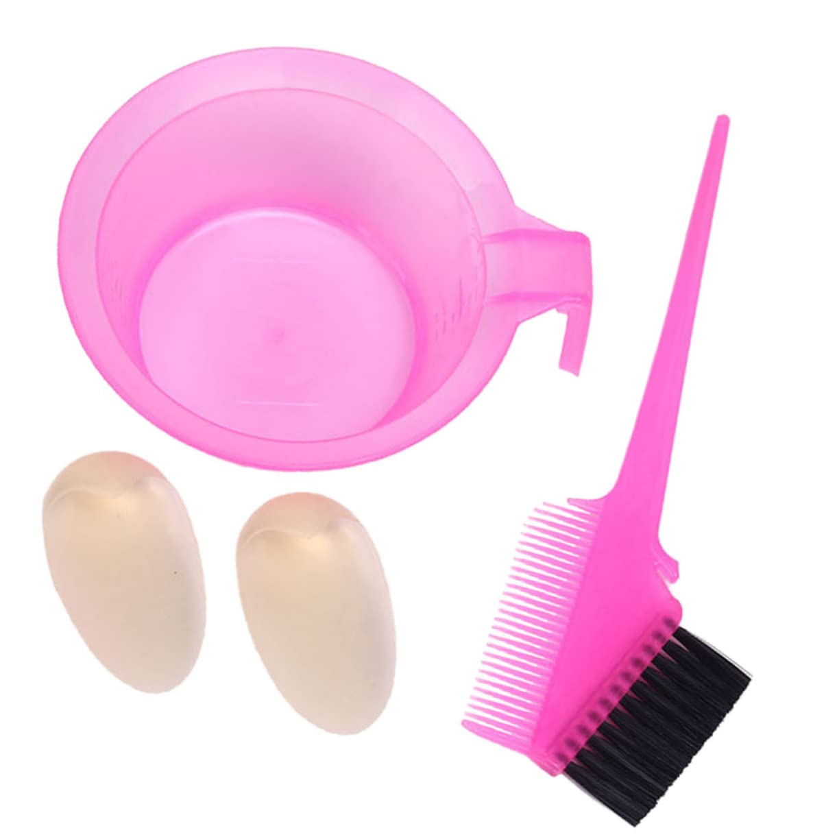FOMIYES Diy Hair Coloring Bowl Comb Set Professional Hairdressing Tools Hair Dye Brushes Tail Combs No Hassle Applicati