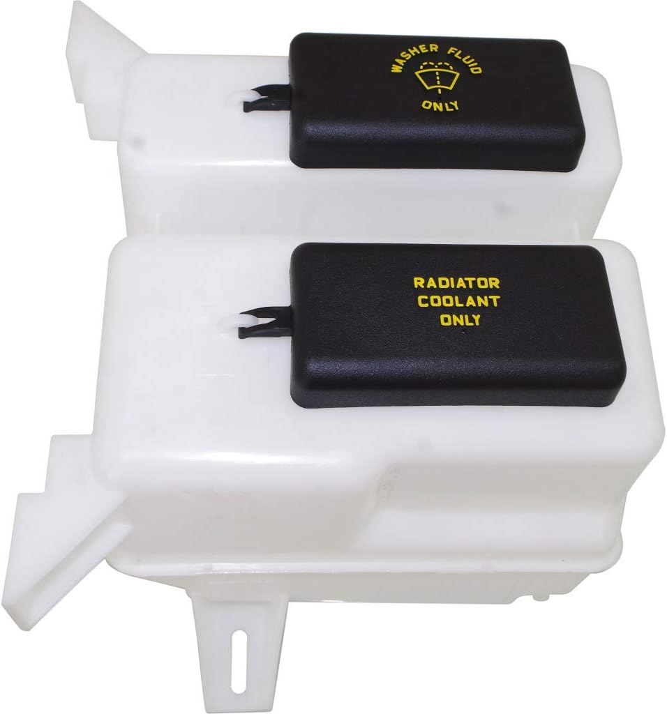 For Ford Ranger Coolant Reservoir 1998-2011 | w/Pump and 2 Caps | Dual Reservoir | FO1288168 | 8L5Z17618A