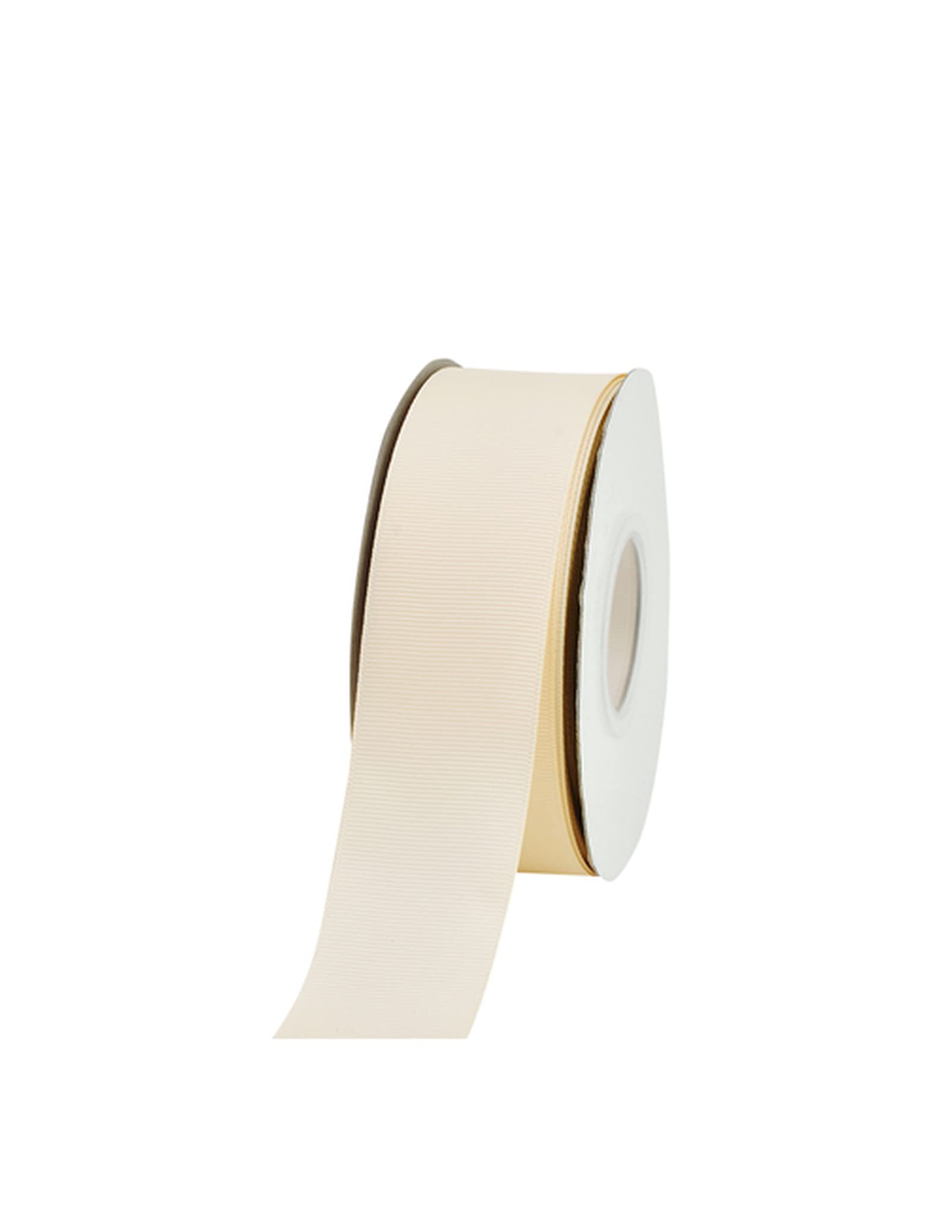 Cinta Marfil marrón Oscuro 25 28 32 38 mm 100 Yardas/Lote Grosgrain Cinta for Regalo DIY Vestido Decoración de Boda Cintas de Envoltura de Arte Cintas(Lvory 810,28mm)