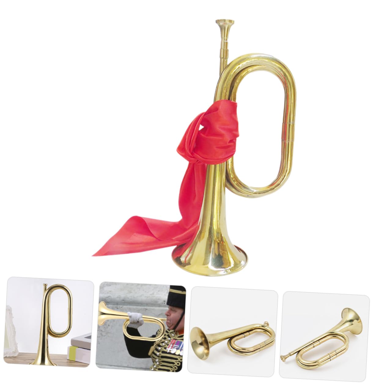Veemoon Metal Trumpet for Beginners Trumpet Jupiter Bugle Horn for Band Practice - Image 6