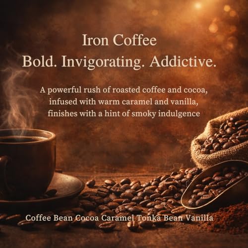 Image of Car Air Freshener Refill for Smart Car Diffuser, 3 x 10ml Fragrance Oil Refills, Vent Clip Compatible, Long Lasting Car Diffuser Refill (Iron Coffee)