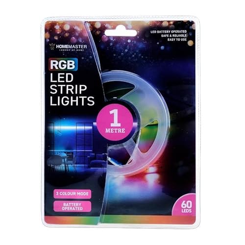 1M RGB LED Strip Lights Remote Controlled Various Modes