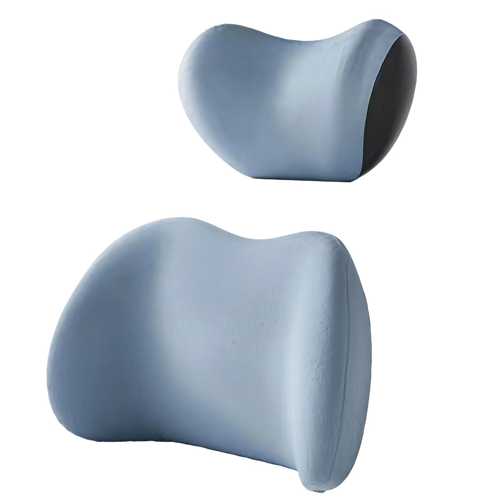 Set di cuscini in memory foam, poggiatesta e supporto lombare per il massimo comfort durante lunghi viaggi