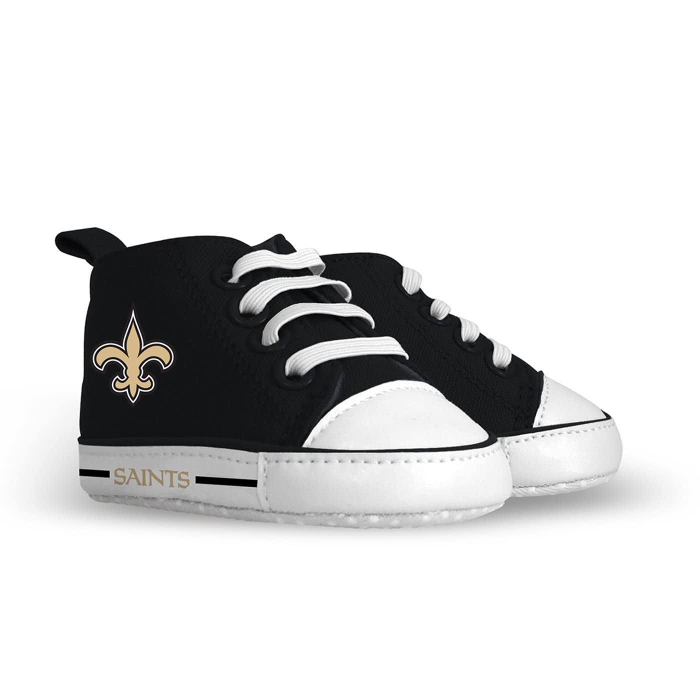 MasterPieces - NFL Baby Pre-Walkers Shoes, Officially Licensed, High Top Sneakers, Soft Anti-Slip Soles, Boys and Girls, 0-6 Months