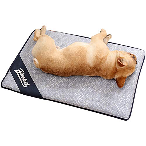 Uheng Pets Dogs Self Cooling Pad Chillz Mat Blanket - Summer Cats Breathable