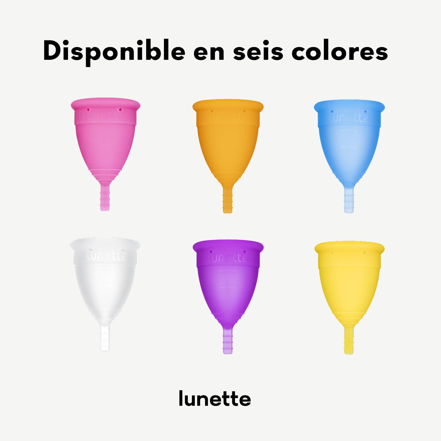 Lunette Copa Menstrual Reutilizable Protección 12 Horas de Comodidad Silicona Médica Suave – Alternativa a Tampones, Duración 10 Años, Talla 2 Blue — view 6