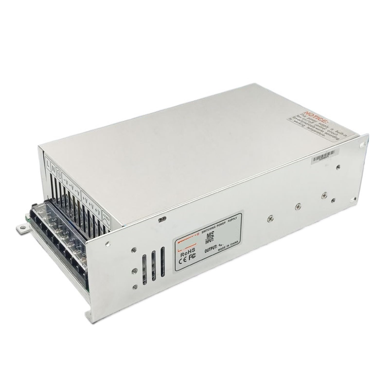 PWANUIGTE High Power Switching Supply MS-1000w-12V24V36V48V 220v to DC Full(MS-1000-12)