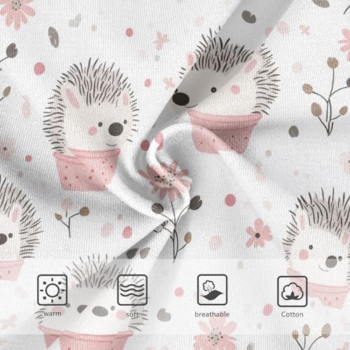 Girls Underwear Soft Cotton Hedgehog Kids Panties in Sizes 2/3t, 4t, 5t, 6 and 83