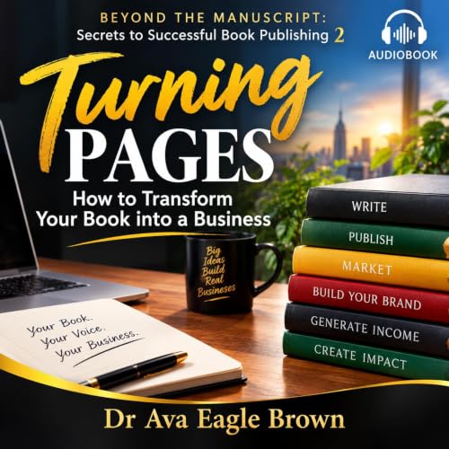 『Turning Pages How to Transform Your Book into a Business』のカバーアート