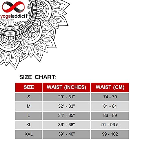 Yogaaddict Men Yoga Short Pant, Ideal For Any Yoga Style And Pilates, Premium Quality, Black - Size S #TOP6