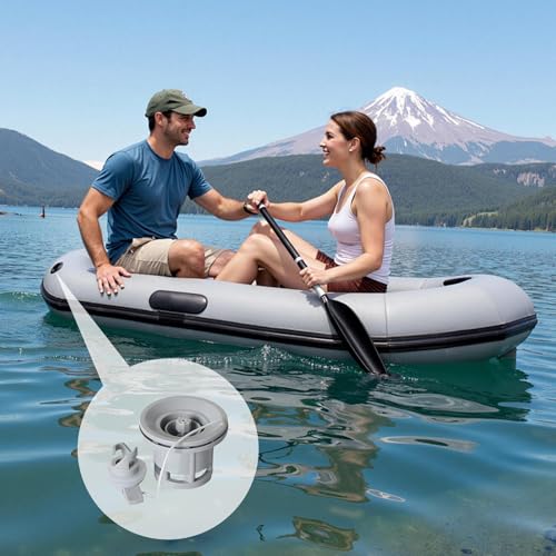 Válvula inflable de 8 orificios para colchón de camping y tapón de kayak 6