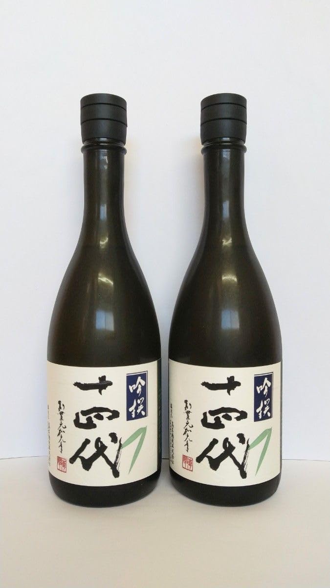 十四代 空瓶2本 十四代 空瓶 日本酒 吟撰」 飲料・
