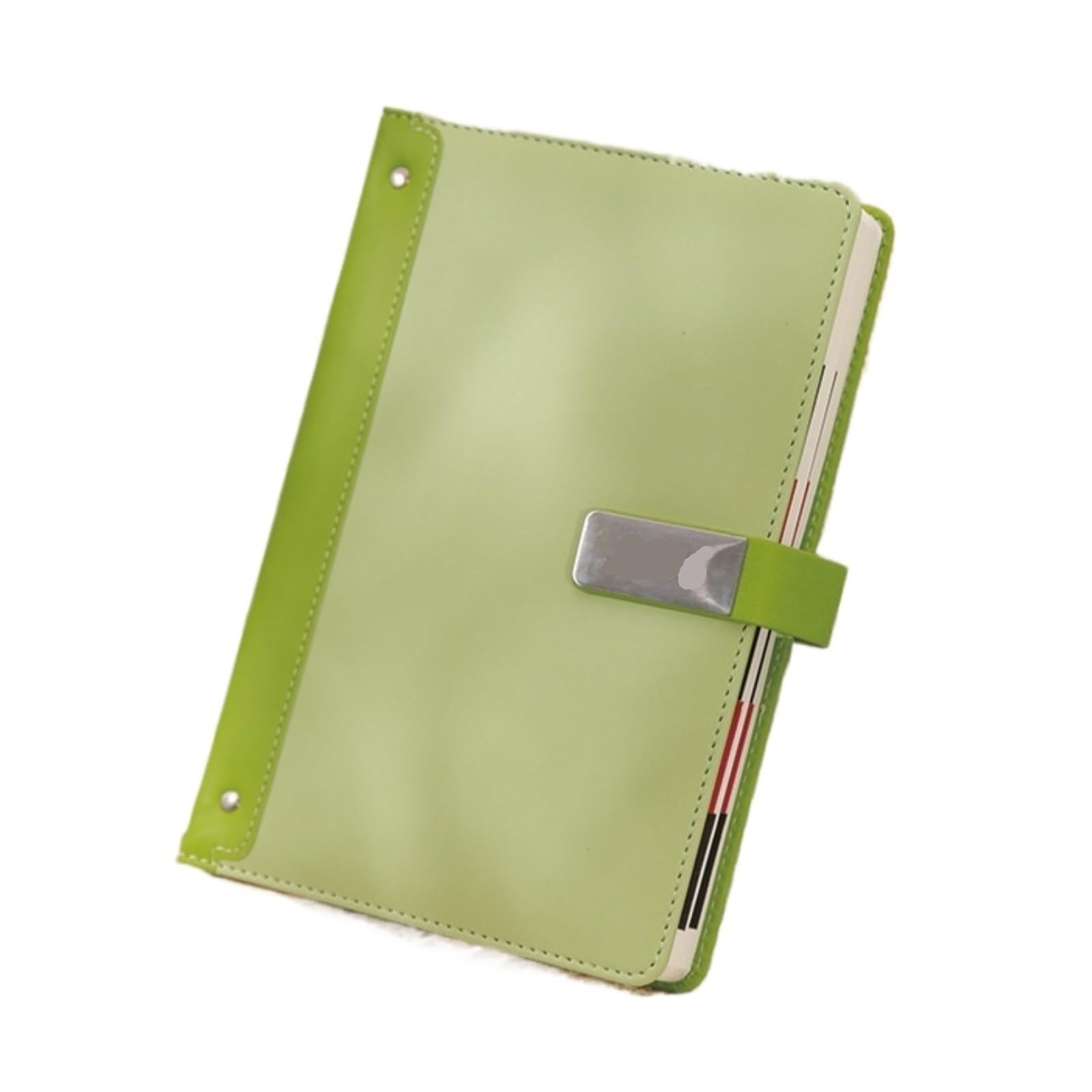 Carnet de bureau A5 vert avec calendrier pour ne plus oublier vos notes