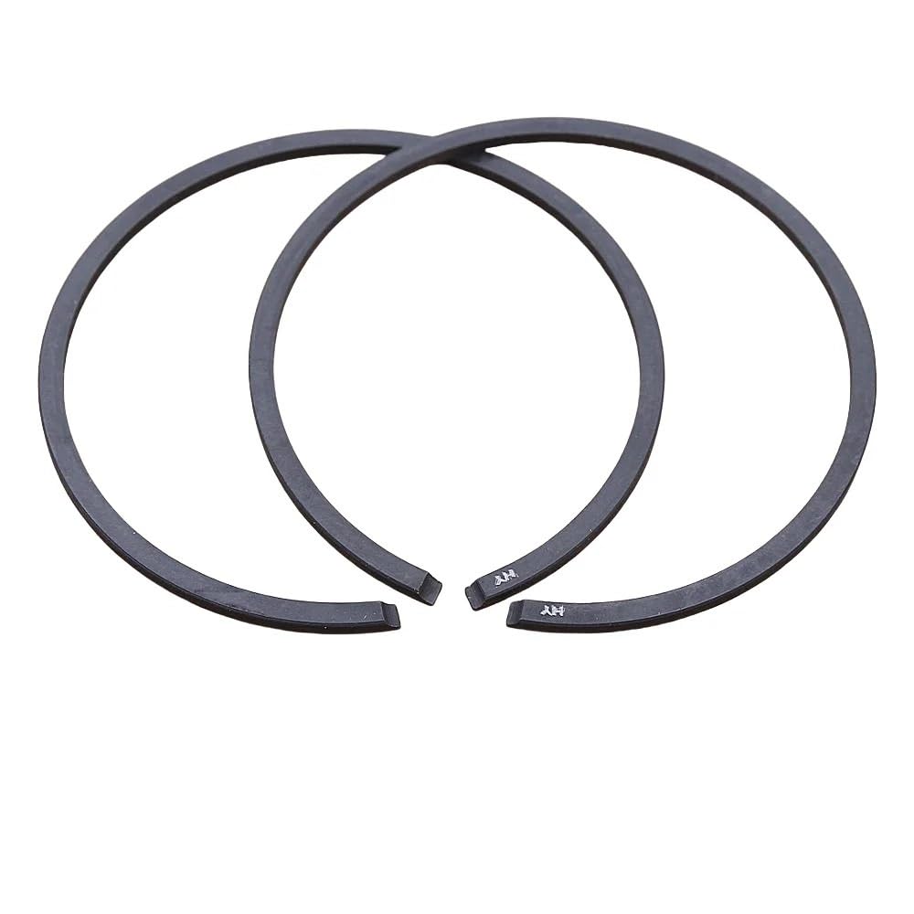 2pcs Piston Ring Kit 46mm x 1.5mm for Husqvarna 51 55 for Rancher 257 357 XP EPA 359 Chainsaw 503289014