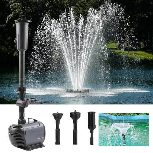 Pompe pour fontaine à eau à moteur économe et débit continu réglable - 3