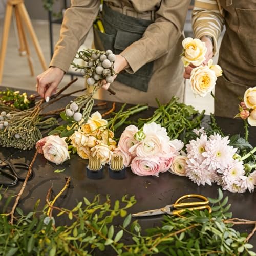 Arreglos de flores base redonda de estilo japonés con ajuste de ángulo 7