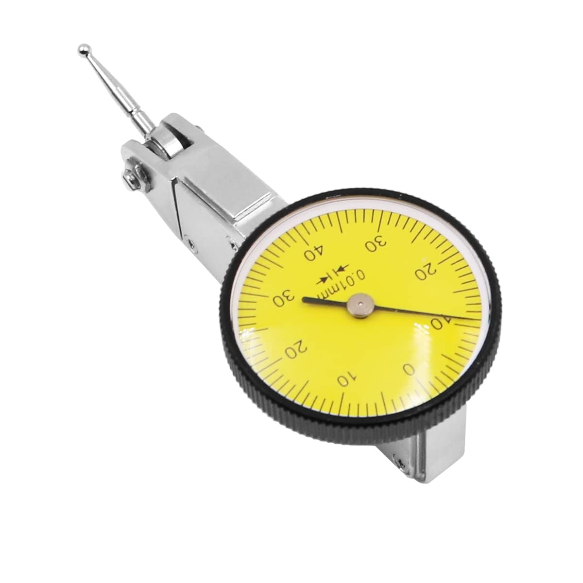 Comparatore a Leva di Precisione 0,01 mm 0-0,8 mm per Misurazioni Assemblaggio Lavorazione