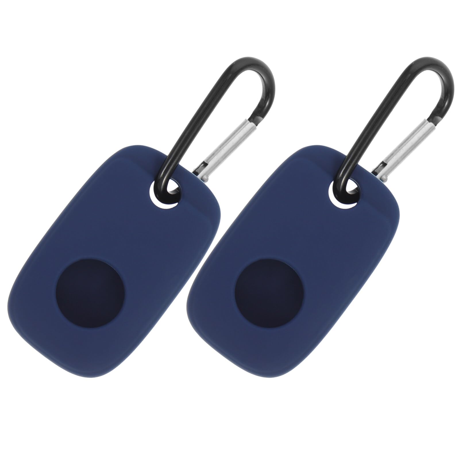 Confezione da 2 custodie protettive per Tile Life 360 Pro 2024 portachiavi in silicone anti-perdita, resistenti ed eleganti, impermeabili, anti-caduta, blu