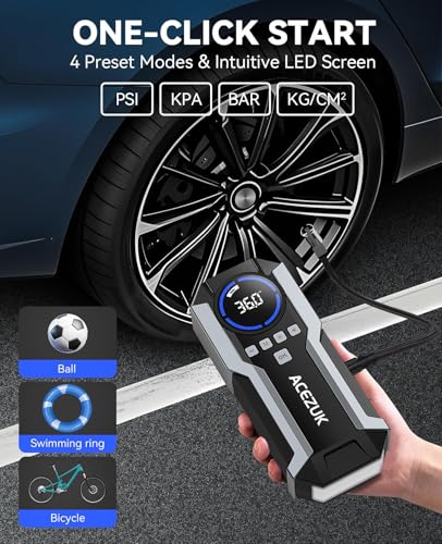 Portable Jump Starter with 150PSI Compressor