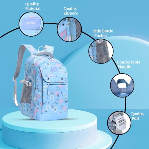 Image of Tinytot 30 Litre Waterproof School Backpack Bags for Women - Large 19 Inch Laptop Bag for Boys &Girls 12+ Years, College Bag for Girls and Boys, Men, Women - Ideal for Office, Travel, School, College