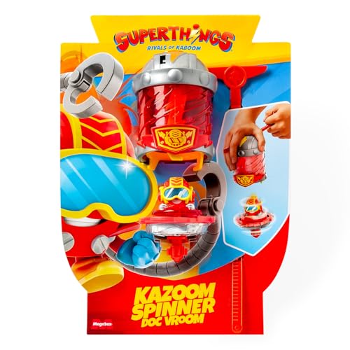 SUPERTHINGS KAZOOM Power &ndash; Kazoom Spinner &ndash; Doc Vroom. Incluye 1 C&aacute;psula...