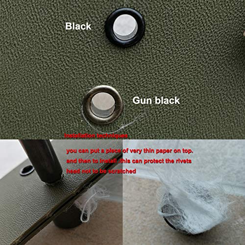 Rivets en laiton pour étui Kydex de 2 mm afin d'assembler sans jeu - 4
