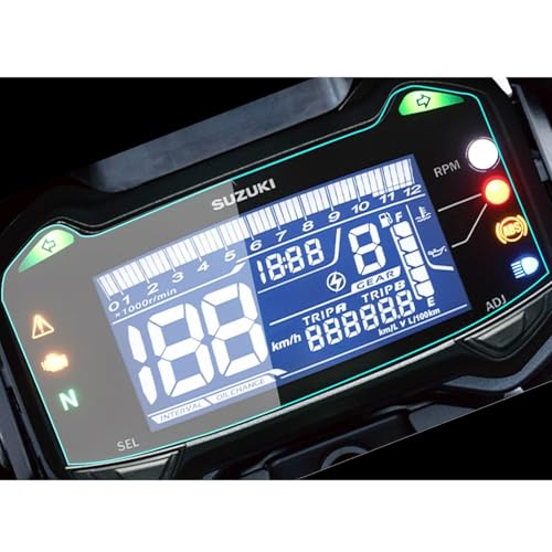 motokano メーターフィルム 2枚入り Vストローム250(2017-2023)GSX250R (2017-2024) に適用 メーター保護フィルム メータープロテクションフィルム