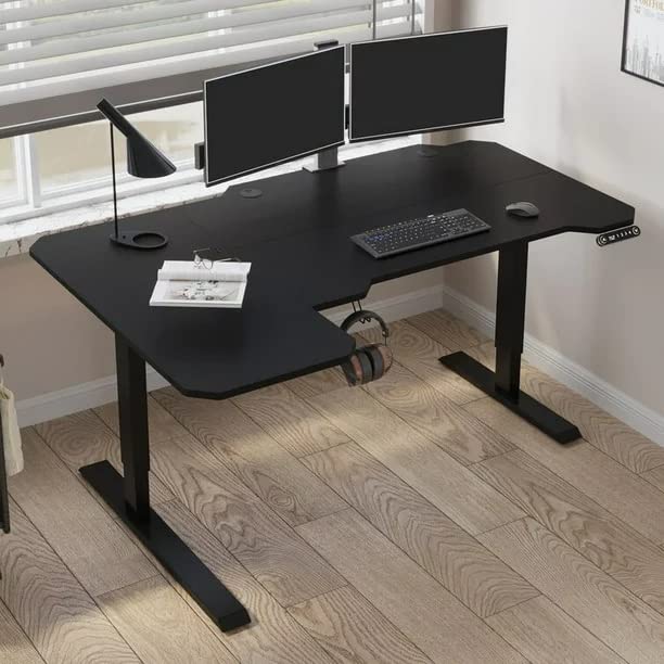 Amazon | 電動昇降デスク Suhapup 机 電動式 パソコンデスク 幅150CM 