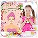 PLULON Spa Party Game for Girls Party, Pin The Cucumber on The Girl Spa Game Poster for Kids Girl Spa Birthday Makeup Sleepover Slumber Party Supplies Women Party Decor