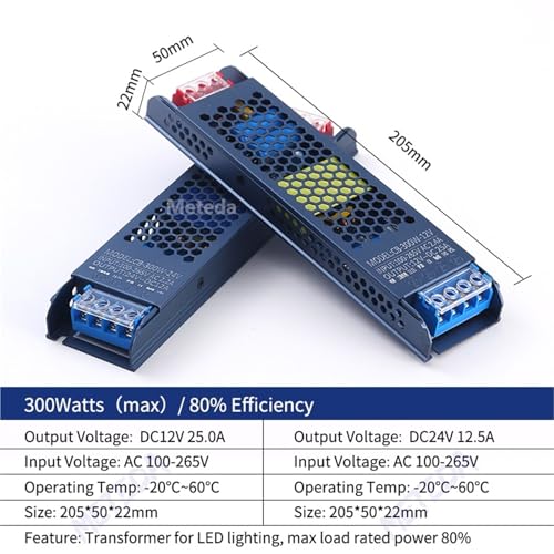 Transformateur 12V 300W id茅al pour l'茅clairage indirect du salon - 2