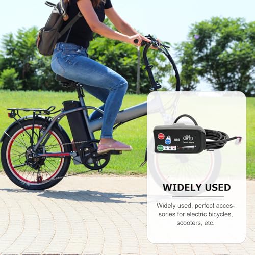Pantalla LED para bicicleta compatible con 24v 36v 48v 5