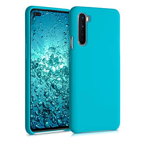 kwmobile Cover per OnePlus Nord Custodia - Back Case per Smartphone in Silicone TPU - Protezione Gommata - ghiaccio freddo